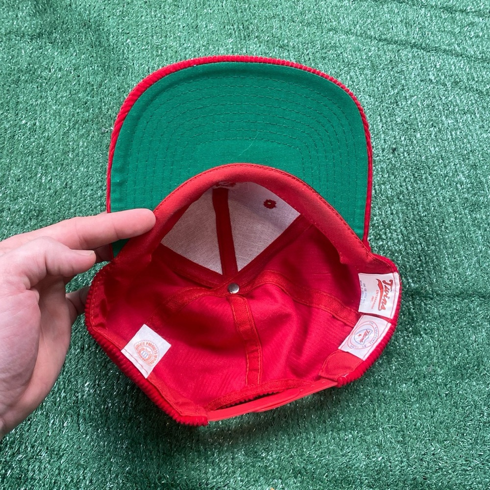 Vintage 80’s Nebraska NCAA Corduroy Hat - Picture 5 of 7